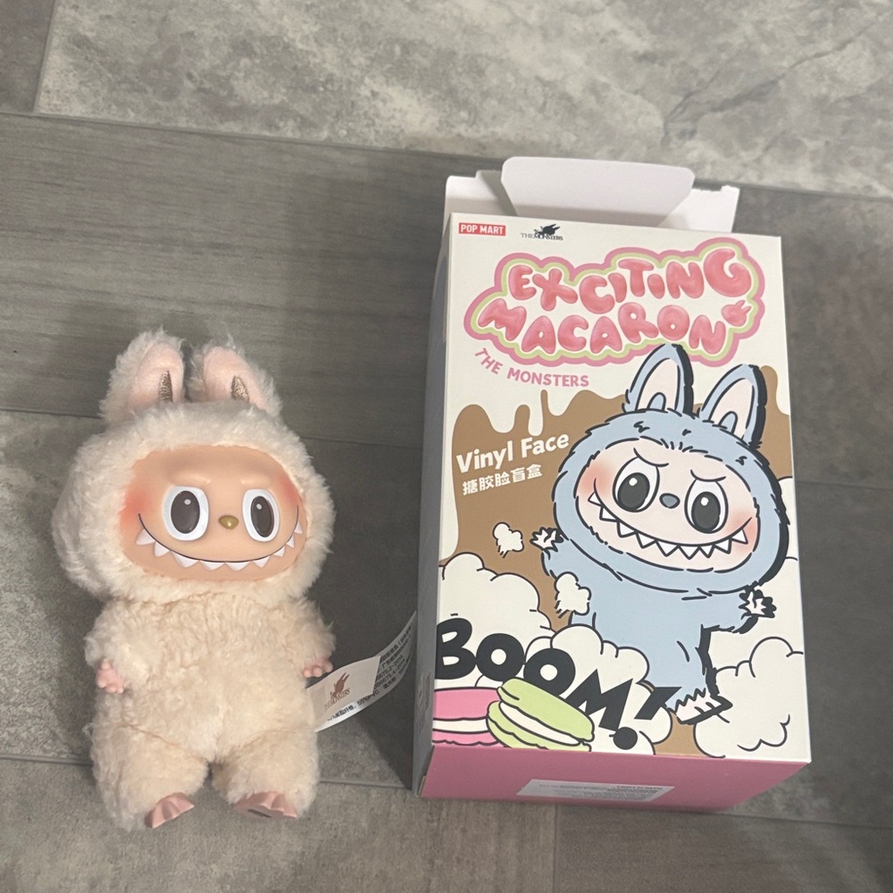 The Monsters Labubu Macaron Soymilk